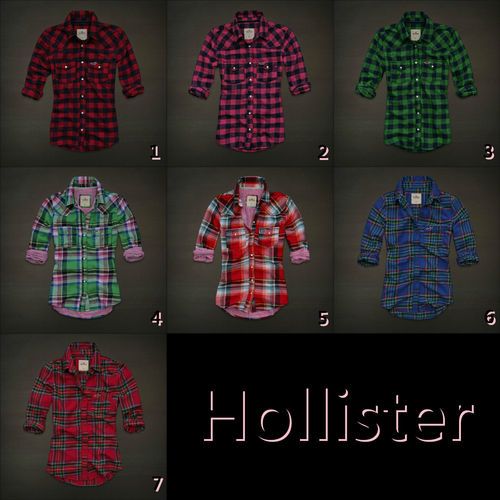 Hollister Abercrombie por mulheres manga longa