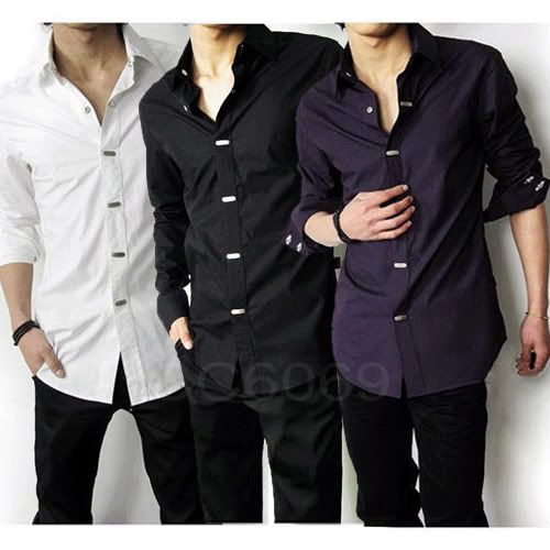 Nova luxo elegante Homem Casual vestido de Slim Fit